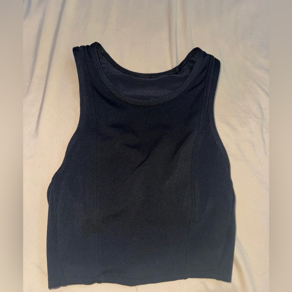 Black Sleeveless Women's Top